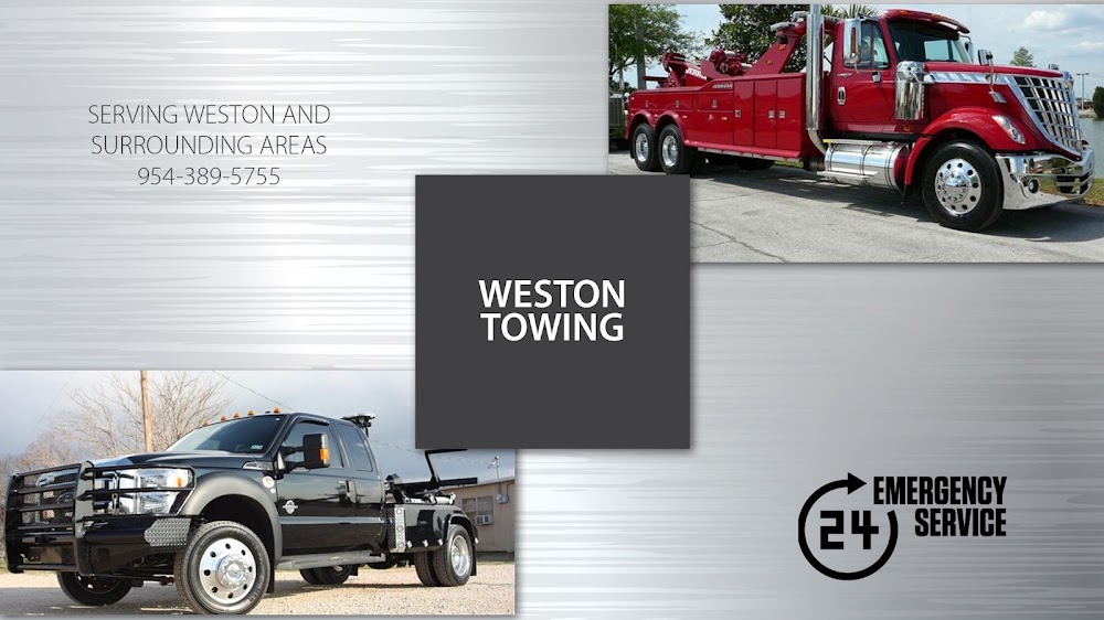 A Weston Towing Co towing company near Weston