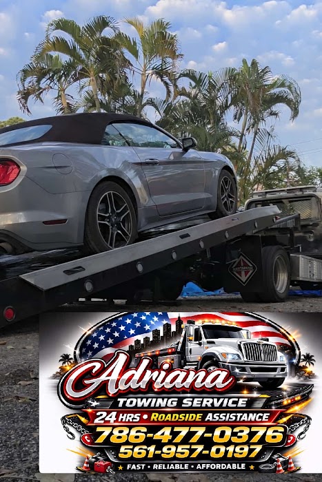 Adriana Towing Service towing company near Greenacres