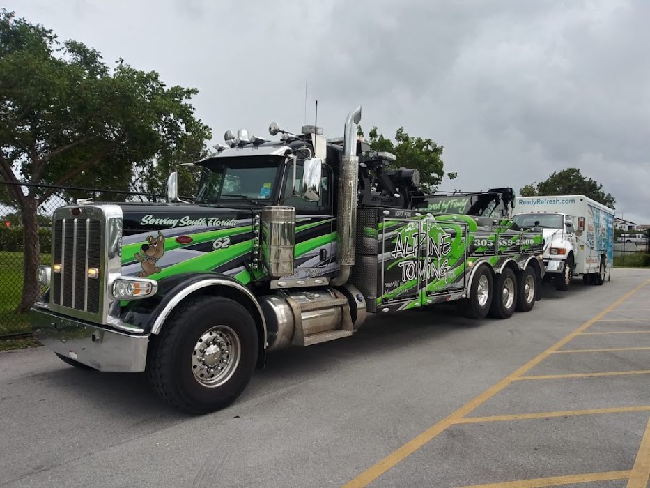 Alpine Towing Inc towing company near Homestead