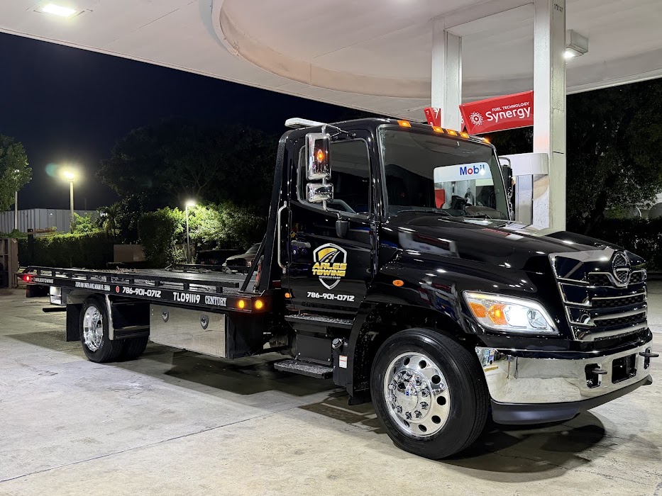 ARLES TOWING SERVICES MIAMI towing company near Doral