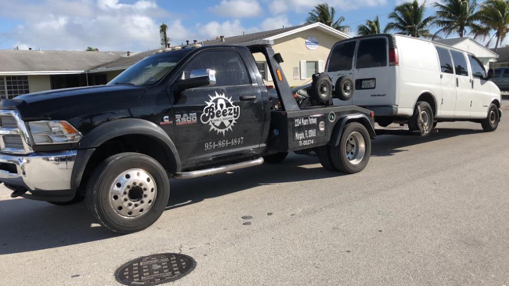 Beezy Towing, Transport & Recovery LLC towing company near Miramar