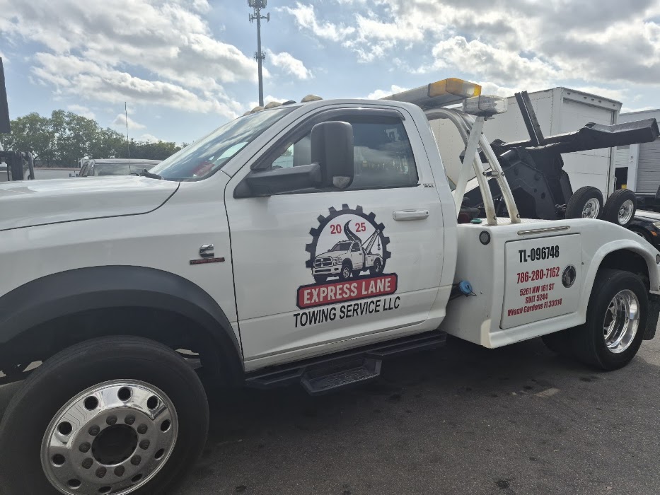 Express Lane Towing towing company near Miami Gardens
