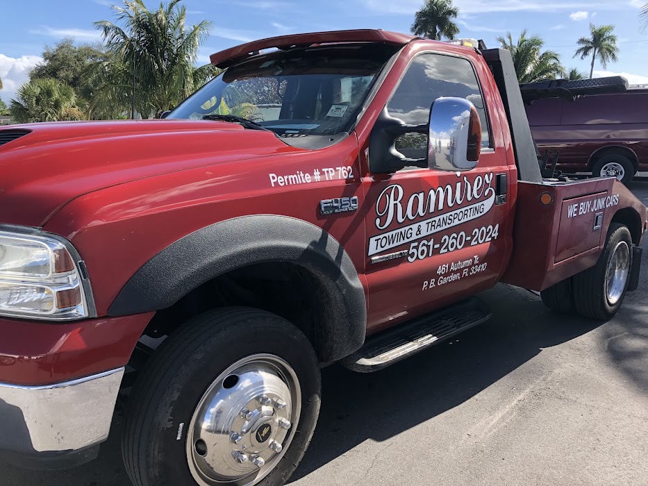Ramirez Towing LLC towing company near Riviera Beach