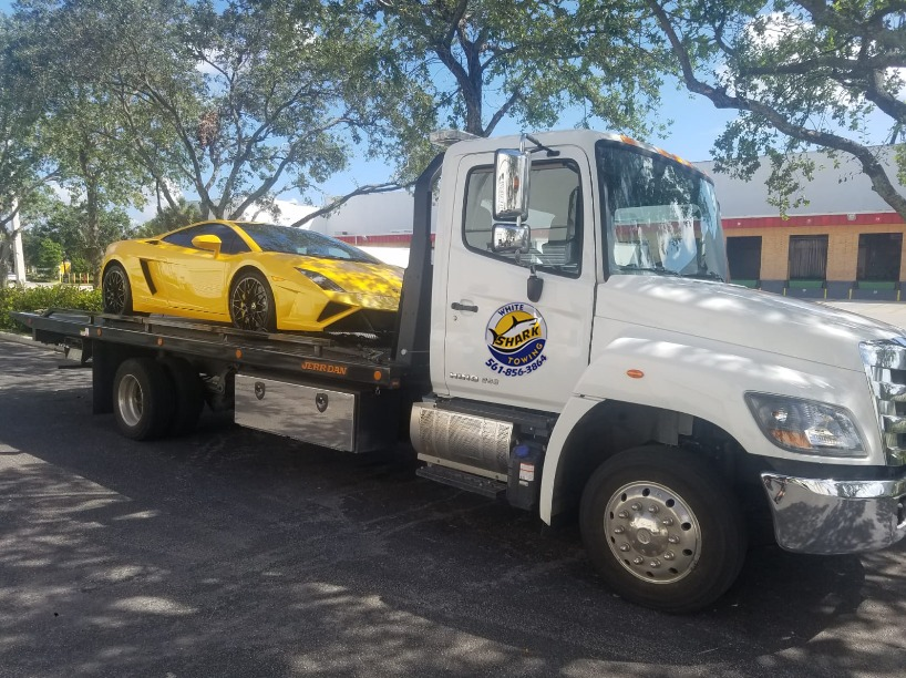 White Shark Towing Inc towing company near Pompano Beach