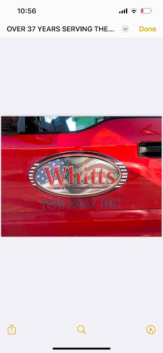 Whitts Tow Away, Inc. towing company near South Miami