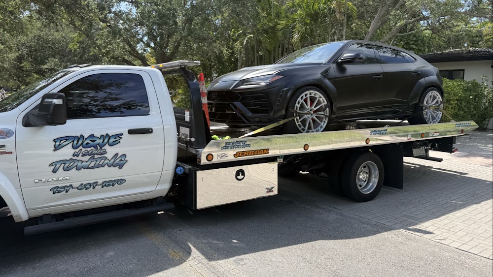 Duque & Sons Towing towing company near Sunrise