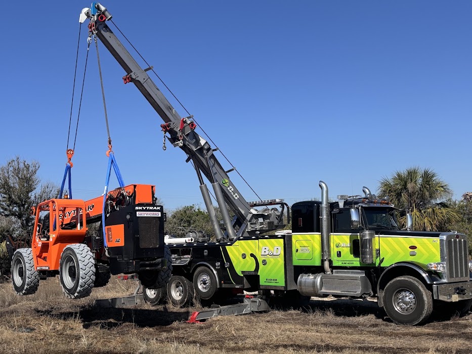 B&D Towing & Recovery towing company near Ruskin