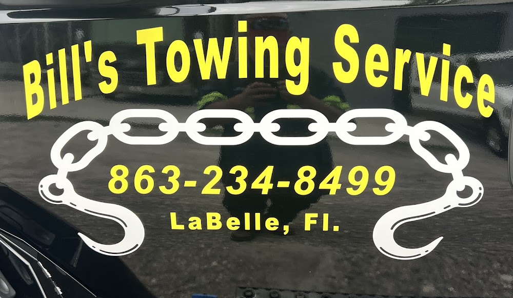 Bill's Towing Service of LaBelle towing company near LaBelle
