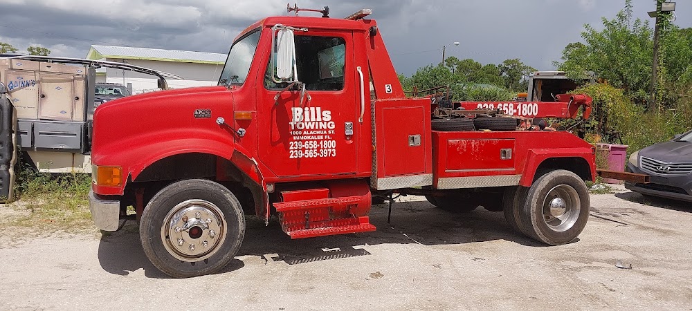 BILL'S TOWING, INC. towing company near Immokalee