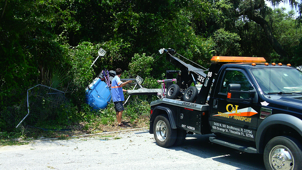 C & L Towing towing company near Titusville