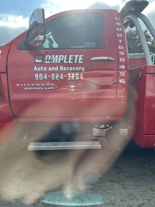 Complete Automotive and Tire towing company near St. Augustine