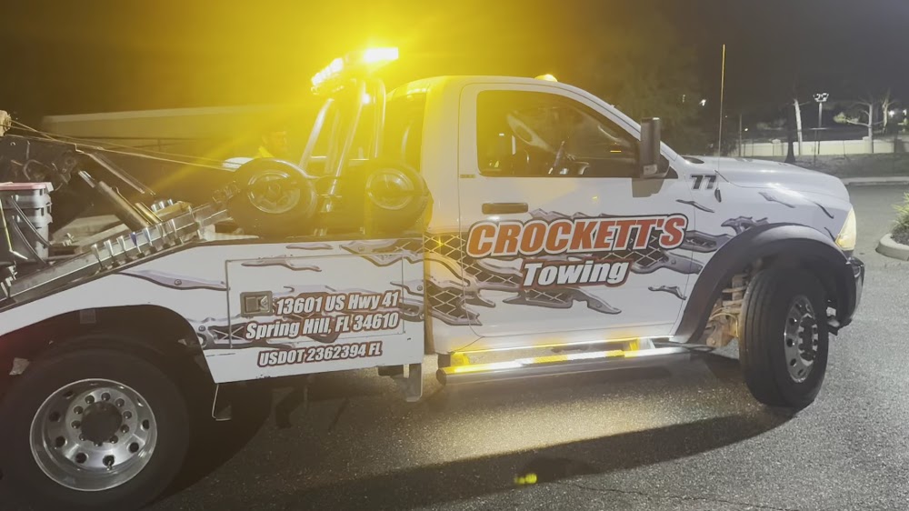 Crockett's Towing towing company near Land O' Lakes