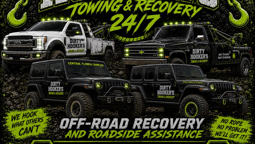 Dirty Hooker’s Towing & Off-Road Recovery towing company near Summerfield