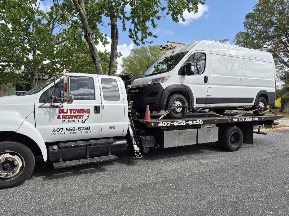DLJ Towing & Roadside Assistance towing company near Orlando