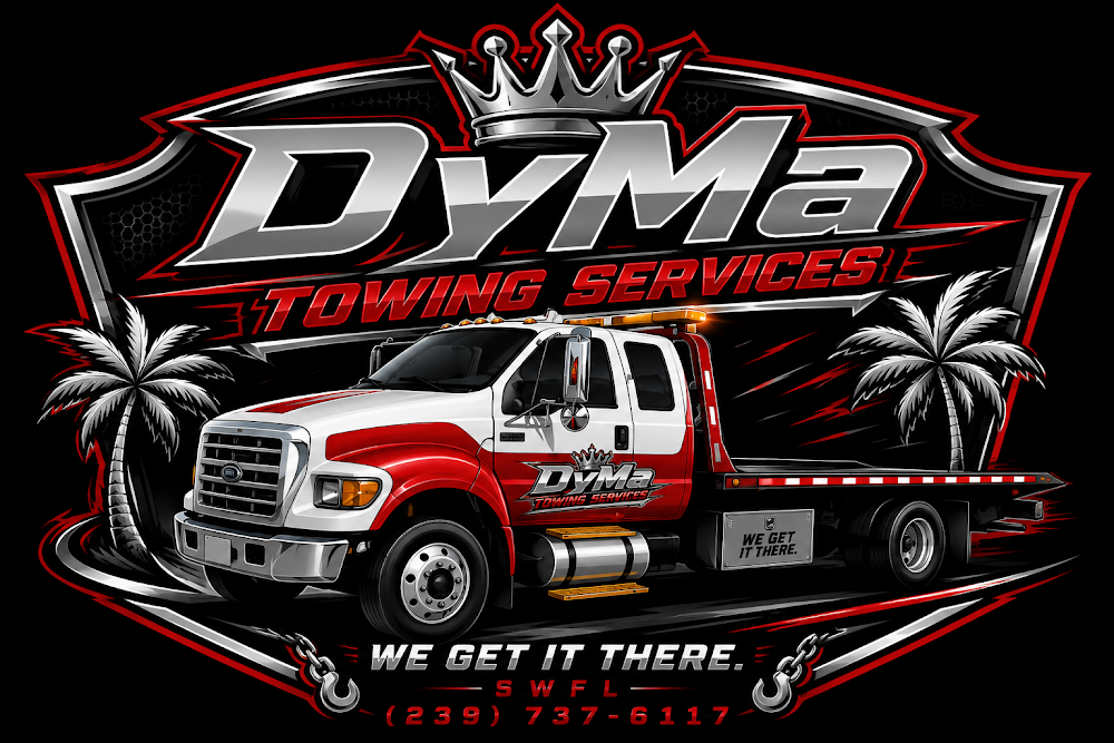 DYMA TOWING SERVICES towing company near Lehigh Acres