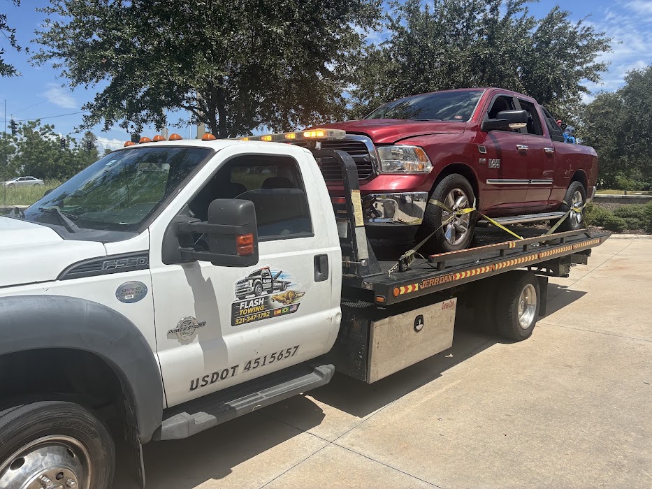 FLASH TOWING COMPANY LLC towing company near Gotha