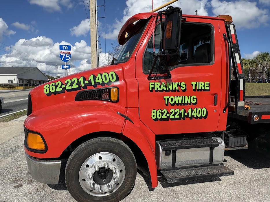 Frank's Tire Towing towing company near Leesburg