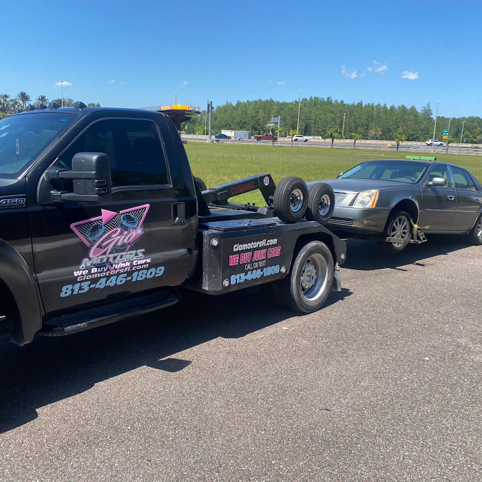 Gio Tires & Junk Cars towing company near Zephyrhills