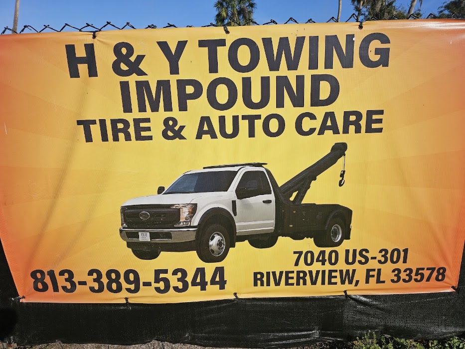 H&Y towing and impound towing company near Riverview