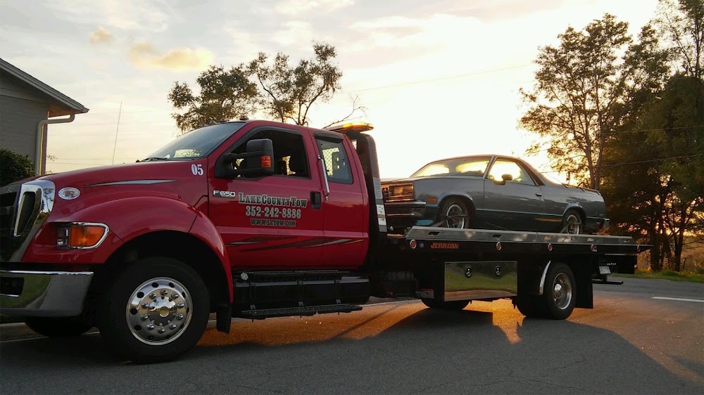 Lake County Tow towing company near Clermont