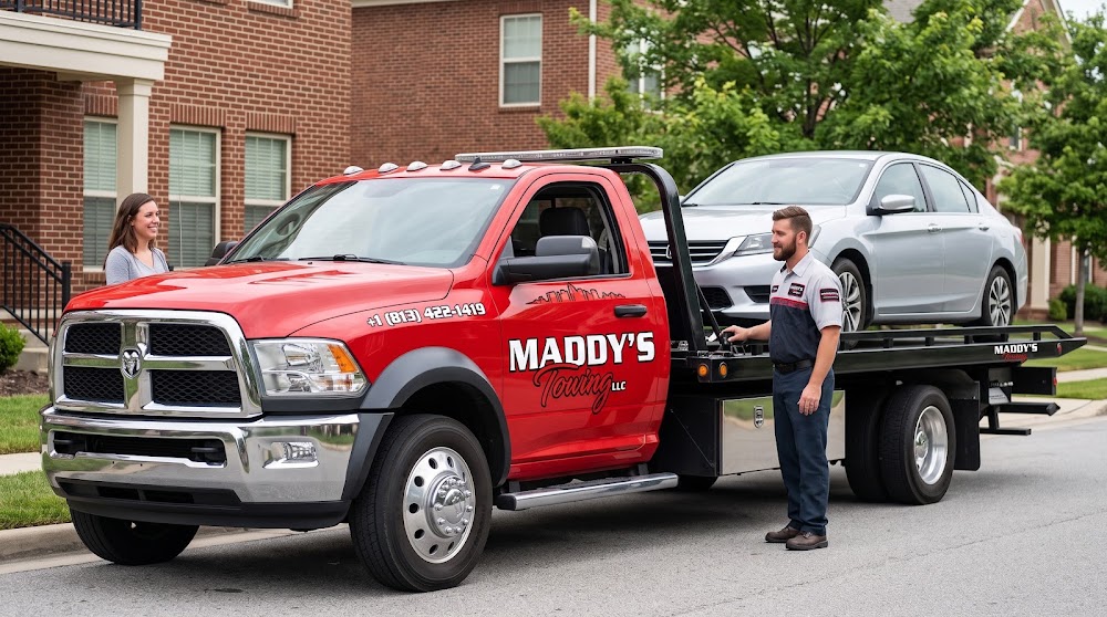 Maddy's Towing LLC towing company near Zephyrhills