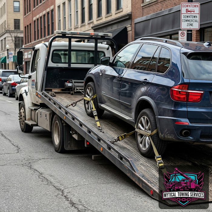 Mythical Towing Services towing company near St Johns