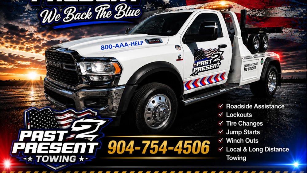Past 2 Present Towing & Recovery towing company near St. Augustine