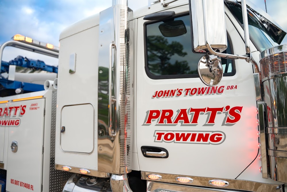 Pratt's Towing towing company near DeLand