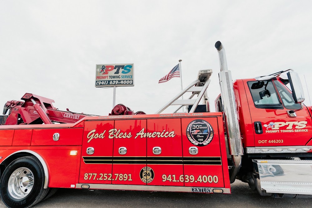 Prompt Towing Service towing company near Punta Gorda
