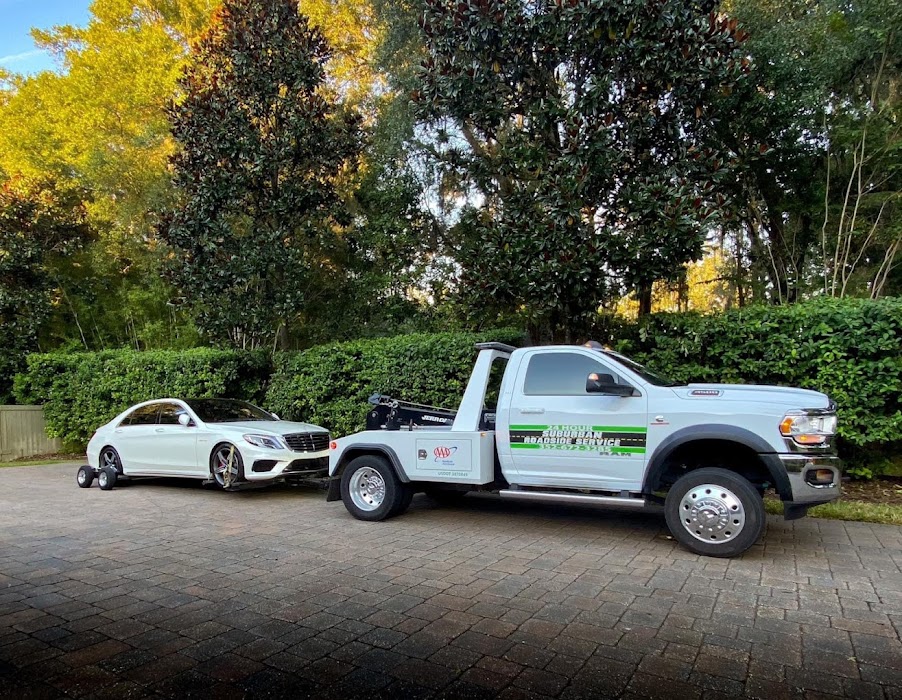 Suburban roadside service towing company near Gainesville