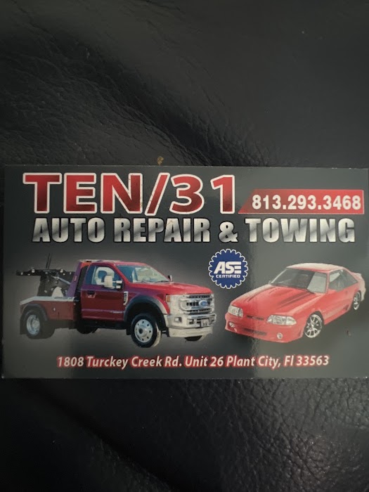 TEN/31 TOWING & mobile mechanic, Tampa,plant city,Seffner,Dover, towing company near Plant City