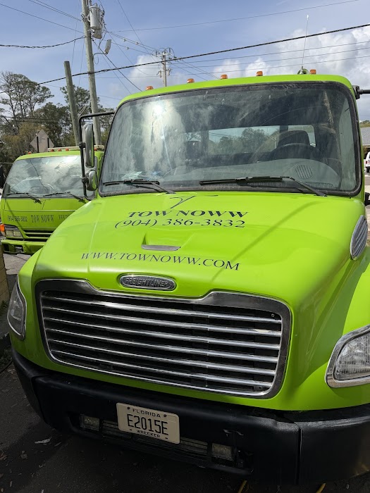 TOW NOWW towing company near St. Augustine