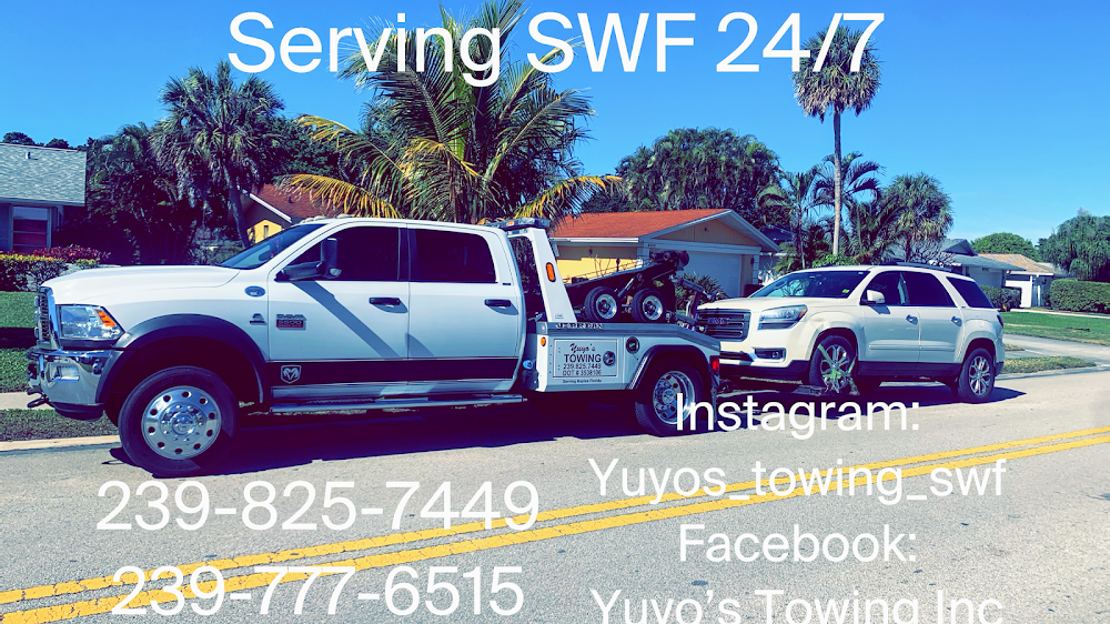 YUYO'S TOWING INC towing company near Naples