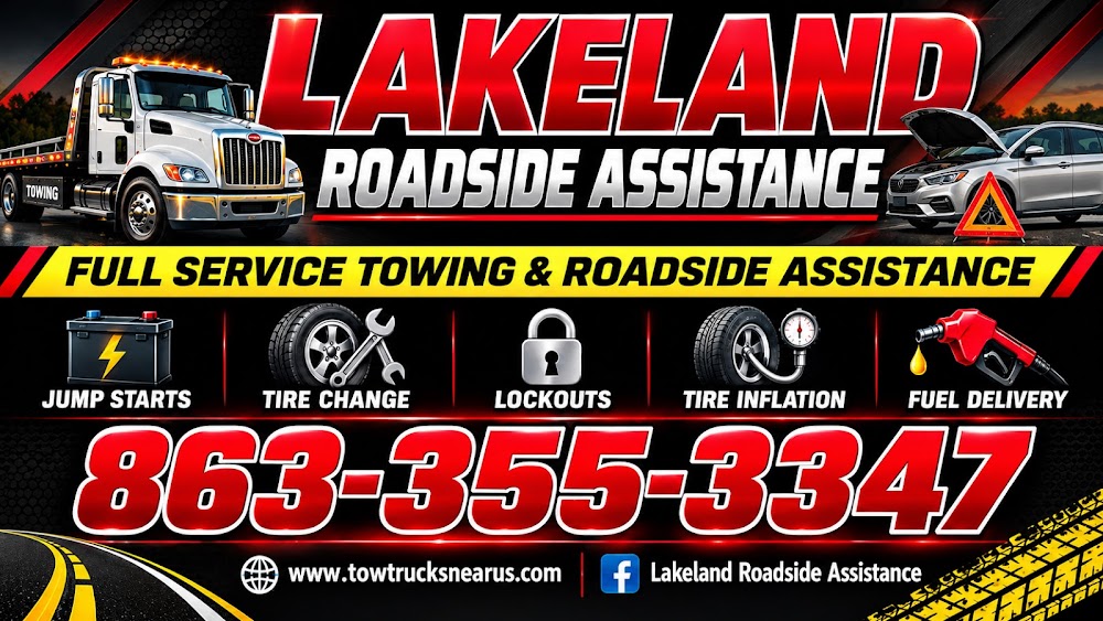 Lakeland Car Towing & Roadside Assistance towing company near Frostproof