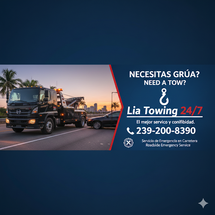 Lia Towing Services towing company near Gateway