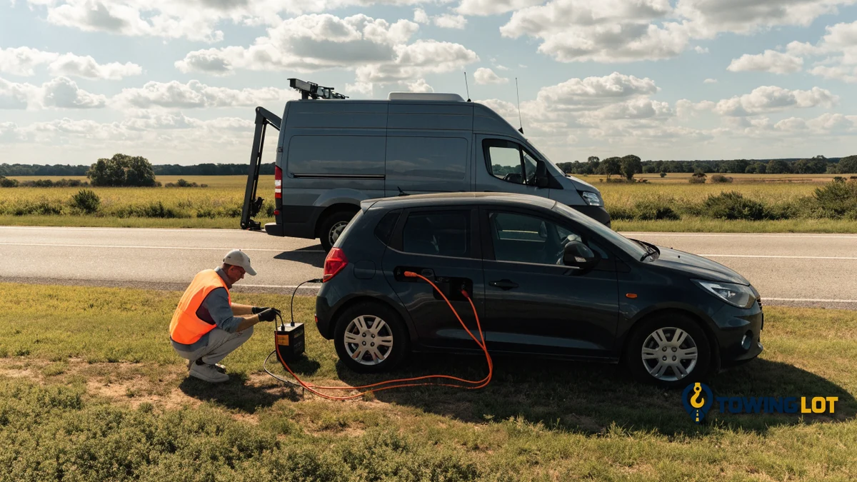 Dead 12-Volt Battery in an EV: What Roadside Help Can Do