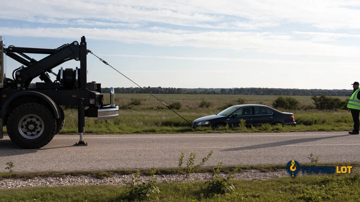 Ditch Recovery: What Kind of Tow Truck Is Needed?