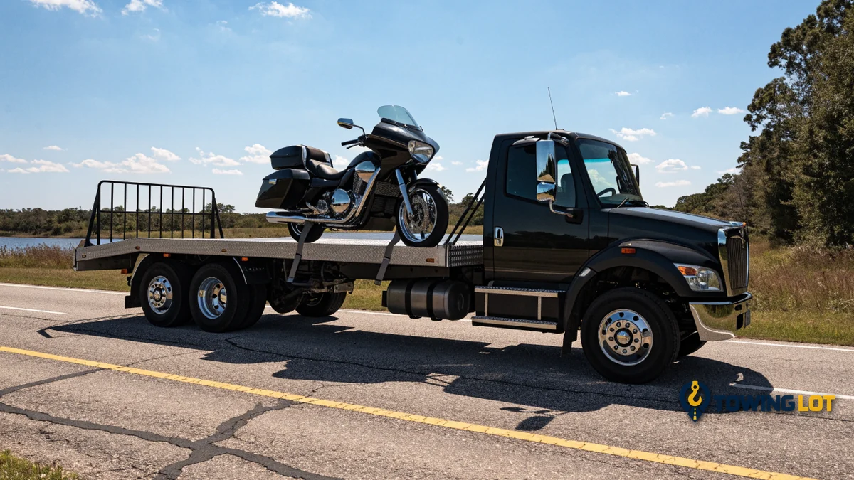 Motorcycle Towing: How Bikes Are Secured
